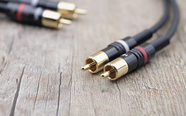 Audio kábel többféle formában