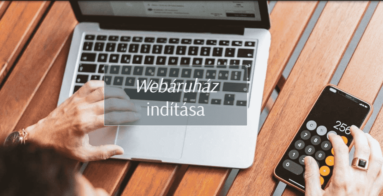 Webáruház indítás